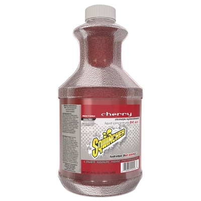 Sqwincher 159030321 Liquid Concentrate 64 oz Bottle Yields 5 gal Cherry