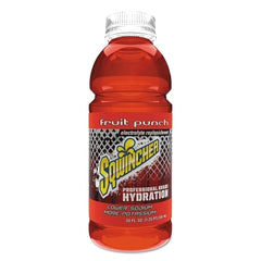 Sqwincher 159030535 Ready-To-Drink 20 oz Wide-Mouth Bottle Fruit Punch