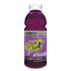 Sqwincher 159030803 ZERO Ready-To-Drink, 20 oz, Wide-Mouth Bottle, Grape