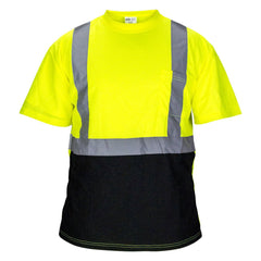 SAS Safety 690-1661 Invue Hi-Viz Safety T-Shirt 2X-Large Yellow