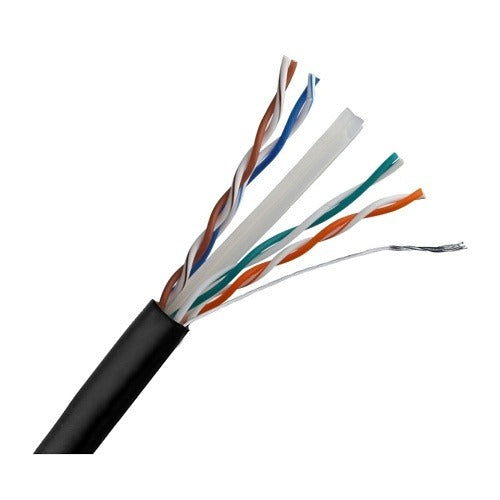 WIREPATH Wirepath NST-CAT6R-1000-BLK Cat 6 Cable 1000 Ft Black