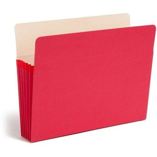SMEAD Smead SMD73241 Expandable Letter File Pocket 5.25in Red