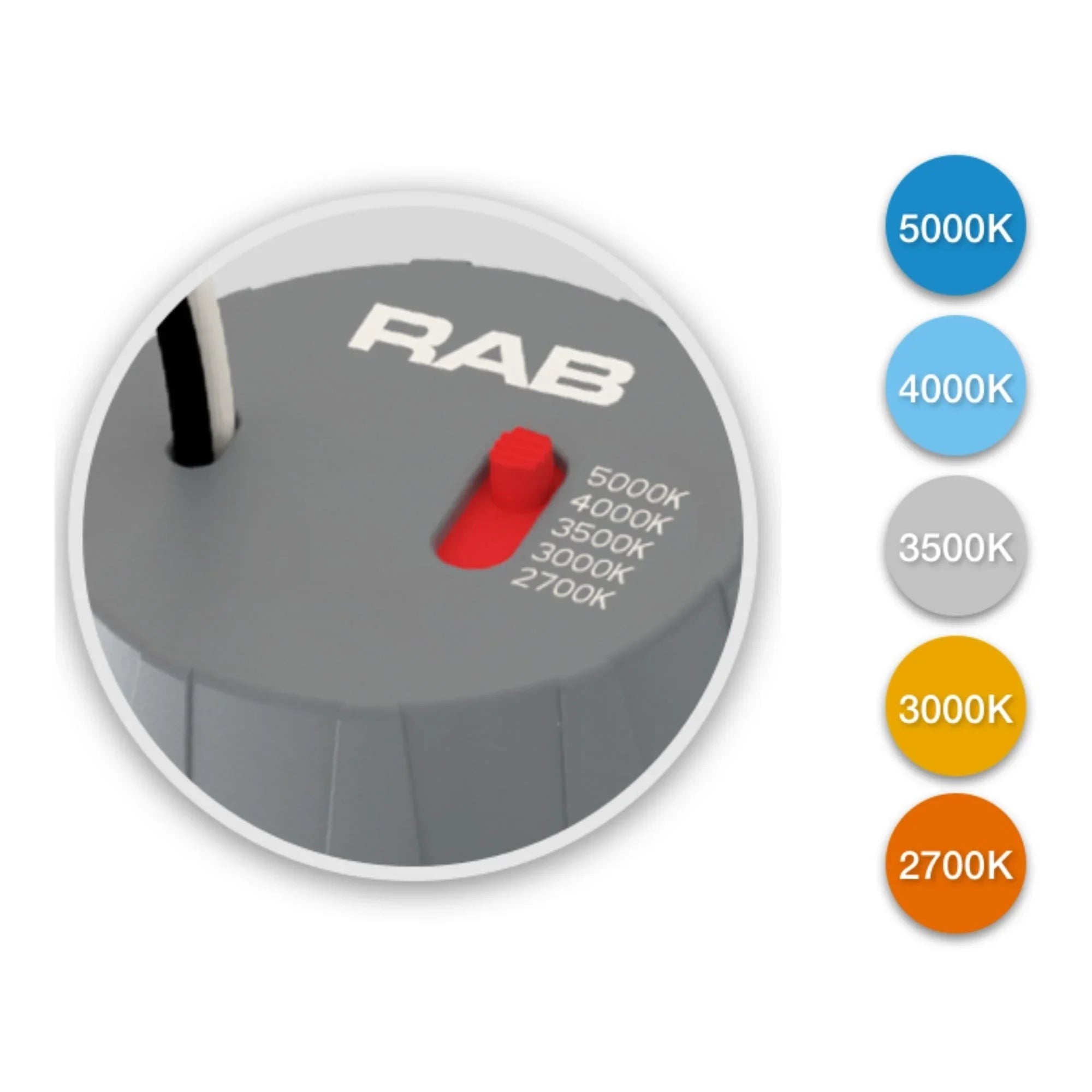 RAB LIGHTING Rab Lighting RA6R119FA120WS Led gimbal retrofit downlight 11W (6 inches adjustable 35Â°)