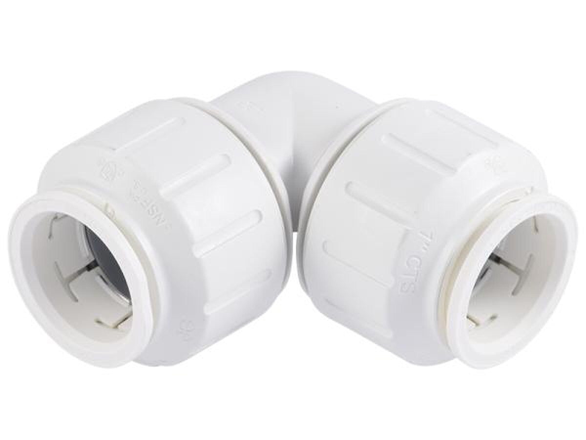 JOHN GUEST John Guest PEI0336-US Union Elbow 1 Inch Push-fit
