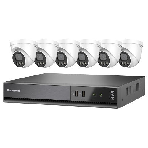 HONEYWELL Honeywell HKCNV080102CE5R306 8CH 2TB 5MP Ip Camera Kit
