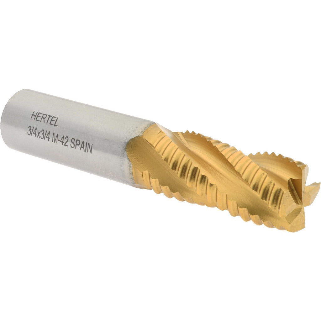 HERTEL Hertel 91192914 Roughing End Mill 3/4 in 4 Flute Cobalt