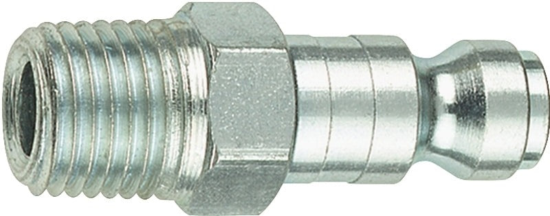 TRU-FLATE Tru-Flate 12-603 T-Style Steel Plug 1/4 in MNPT (Pack)