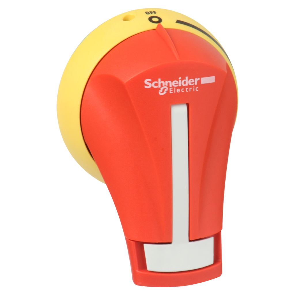 Schneider Electric GS2AH120 Square D Red/Yellow Off-On Handle