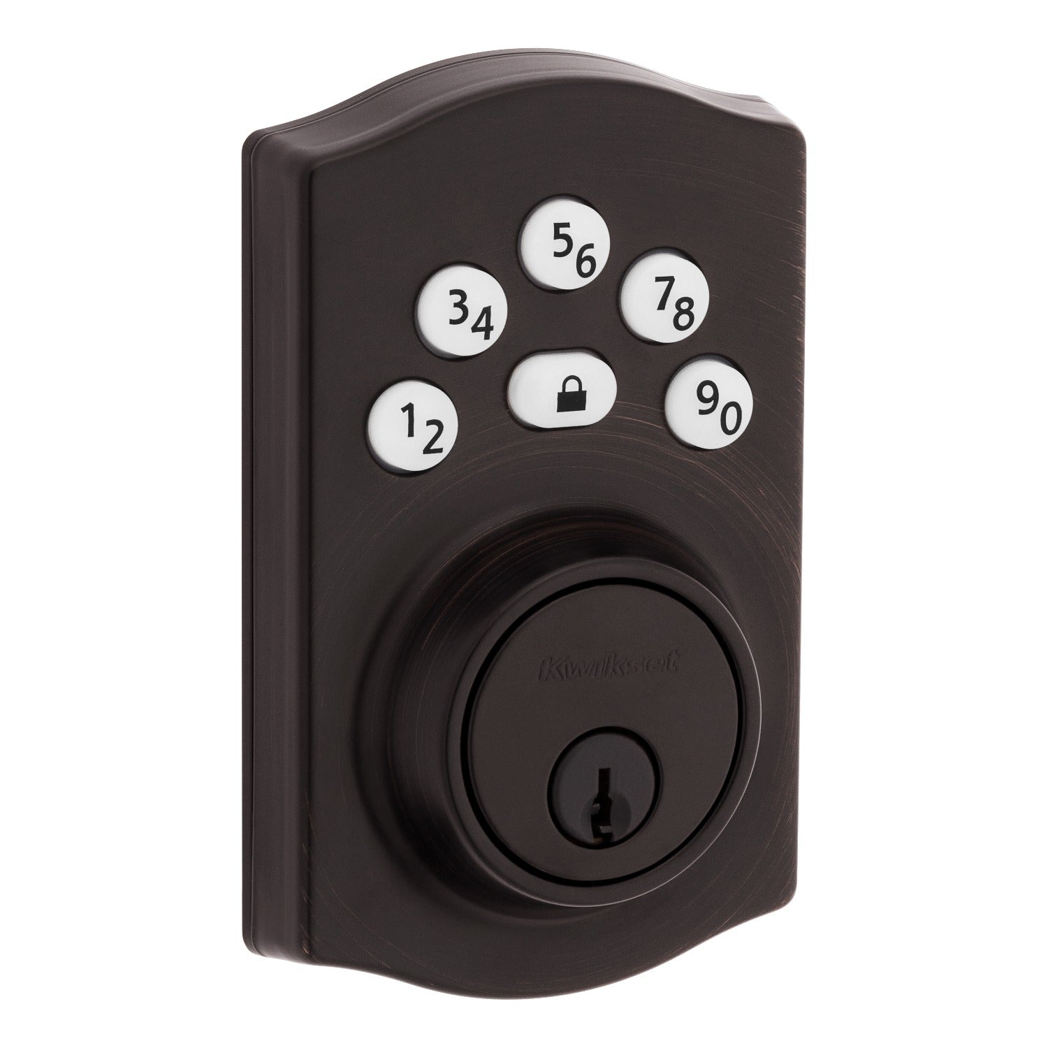 KWIKSET Kwikset 9240TRL-11P Electronic Deadbolt Venetian Bronze