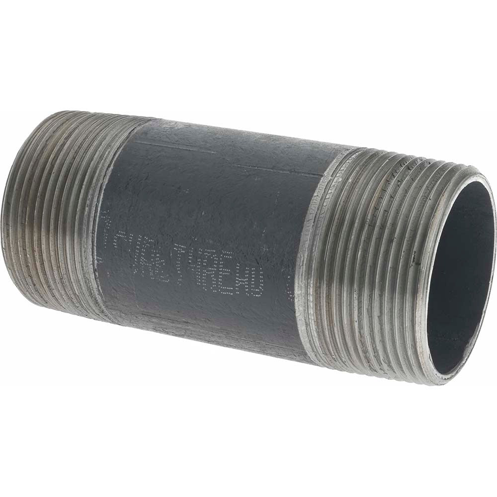 VALUE COLLECTION Value Collection NB08040 Black Steel Pipe Nipple 1.5x4 Sch 40