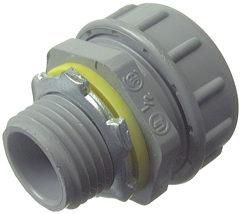 HALEX Halex 27621 Flexible Non-Metallic Liquid Tight Connector 1/2 in.