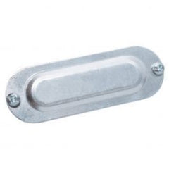 Killark ESCV-2 Conduit Body Cover, 3/4 in Hub, For Use With E Series Aluminum Conduit Body