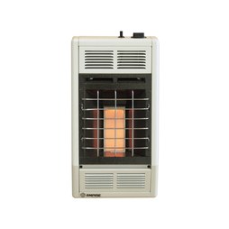 Empire SR10TWLP Heater Infrared 10.000 BTU Vent-Free Hydraulic Thermostat Propane White