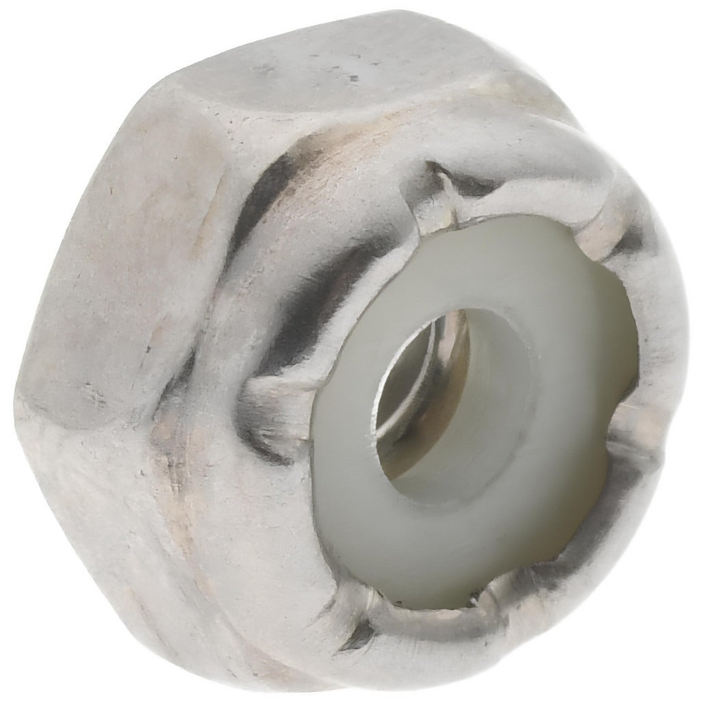 VALUE COLLECTION Value Collection NLMSIX0-6NM-100BX Hex Lock Nut 18-8 Ss