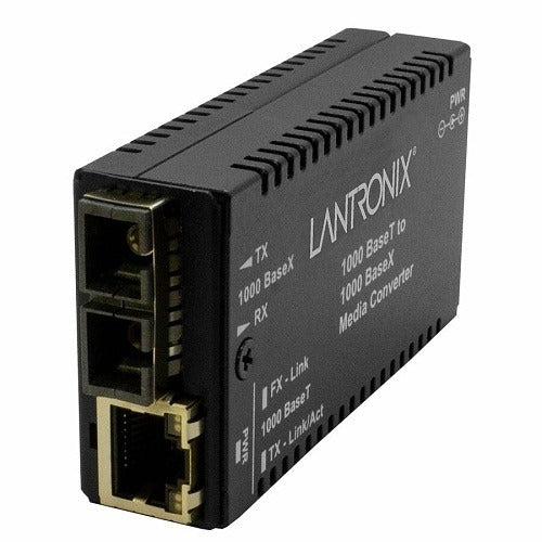 LANTRONIX Transition Networks M/GE-T-LX-01-SA Gigabit Media Converter