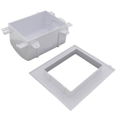 Sioux Chief 696-3F OxBox 2 In. DWV Drain Box With Frame In White