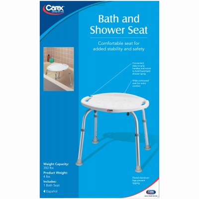 CAREX Compass Health Brands FGB75200 0000 Bath Shower Seat