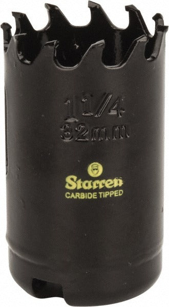 STARRETT Starrett 65618 Hole Saw 1-1/4 in Carbide Tipped