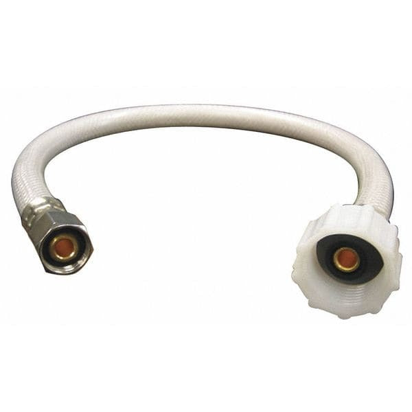 KISSLER Kissler 88-6014 Flexible Vinyl Faucet Connector 3/8 Compression x 7/8 Ballcock 12 in (Case 100)
