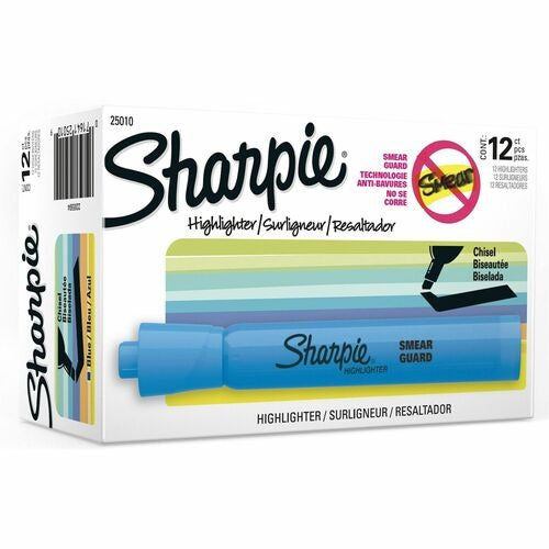 SHARPIE Newell Brands SAN25010B Tank Highlighter Dozen 12