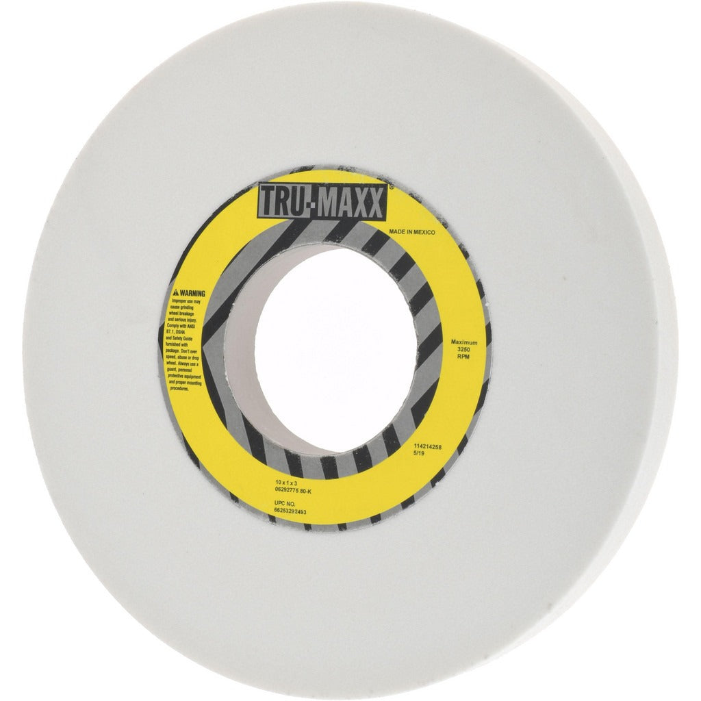 TRU-MAXX Tru-maxx 66253292493 Surface Grinding Wheel 80 Grit 10 in