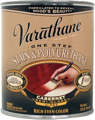 RUST-OLEUM Rust-oleum 225248H Cabernet Stain Polyurethane 1 Qt