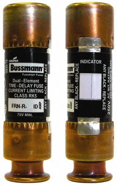 EATON Cooper Bussmann FRS-R-6-1/4ID Time Delay Fuse 6.25A RK5