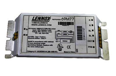 LENNOX 69M77 Electronic Ballast - High-Quality Lighting Solution for Commercial Use