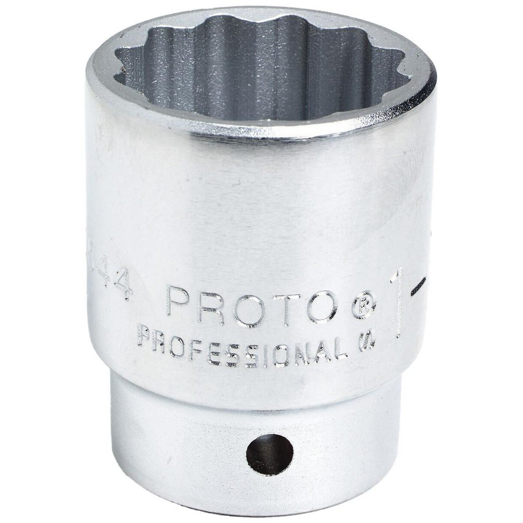 PROTO Proto J5544 1-3/8 in 12-point 3/4 Drive Hand Socket