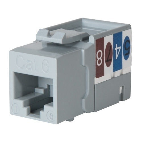WIREPATH Wirepath WP-CAT6-RJ45-GRY Cat6 RJ45 Keystone Insert Gray