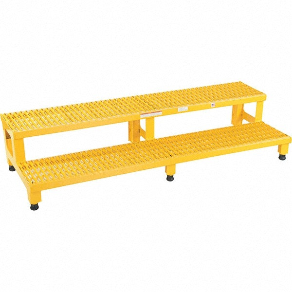 VESTIL Vestil ASP-60 Adjustable Step Stand 2 Step 500 Lb
