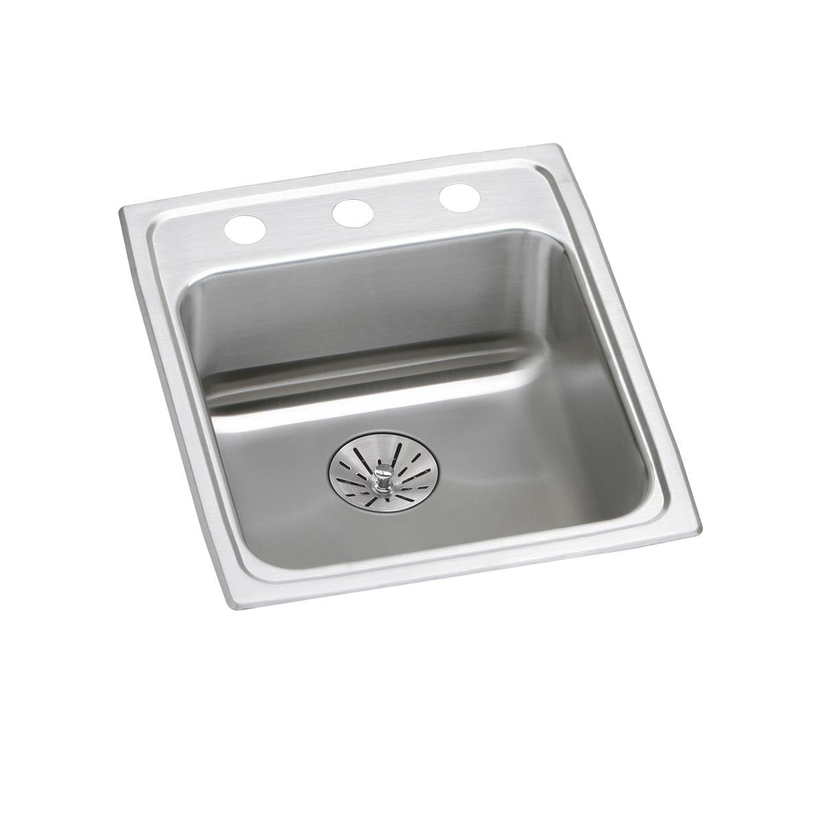 BSC PREFERRED Bsc Preferred LRAD172065PD2 Drop-in Sink 17x20 Stainless