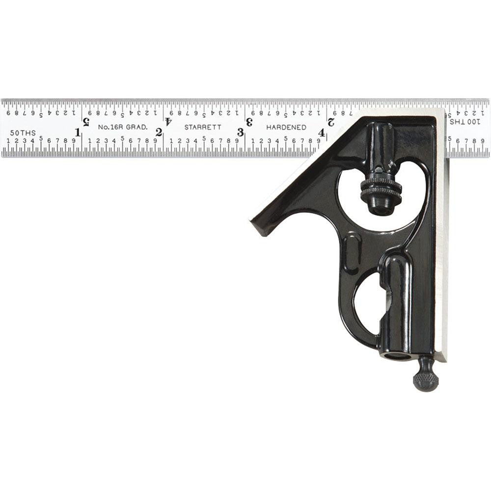 STARRETT Starrett 56394 Combination Square Set 6 Inches 2 Piece