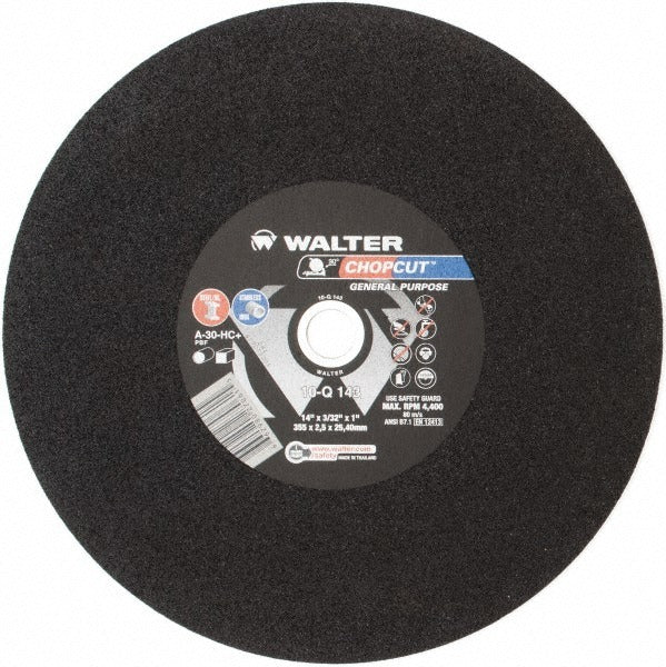 WALTER Walter Surface Technologies 10Q143 Type 1 Cut-off Wheel