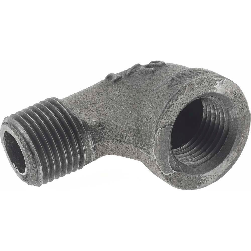 VALUE COLLECTION Value Collection B92 15 Black 90 Degree Street Elbow 1/2 in