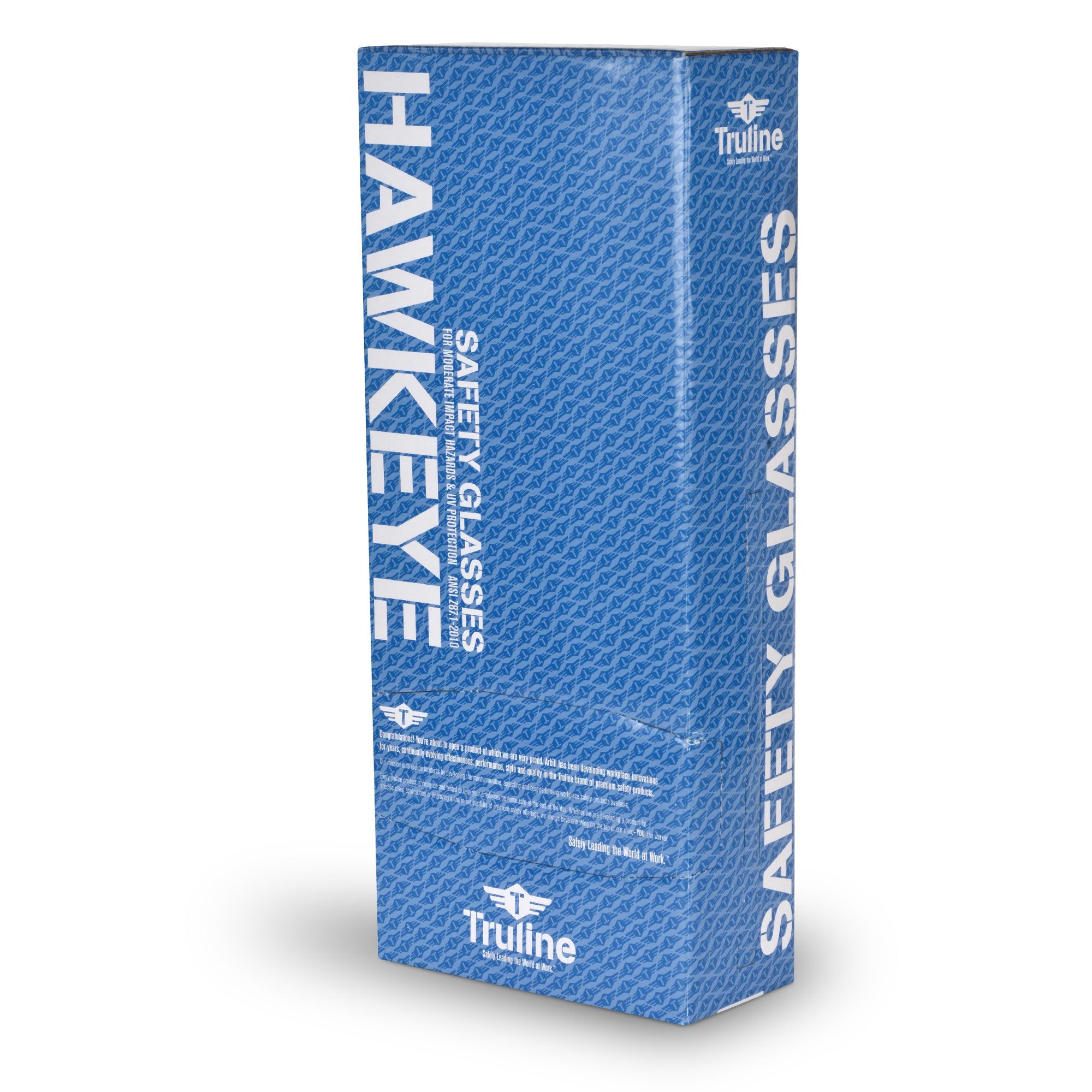 TRULINE Truline A302511 Hawkeye Safety Glasses 12 Pair Dispenser