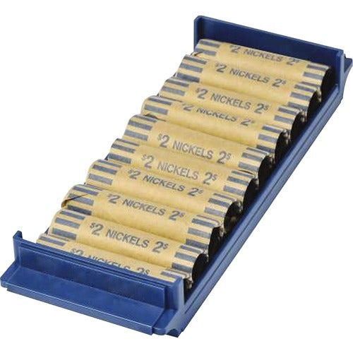 CONTROLTEK Controltek CNK560561 Blue Plastic Coin Tray Pack of 2