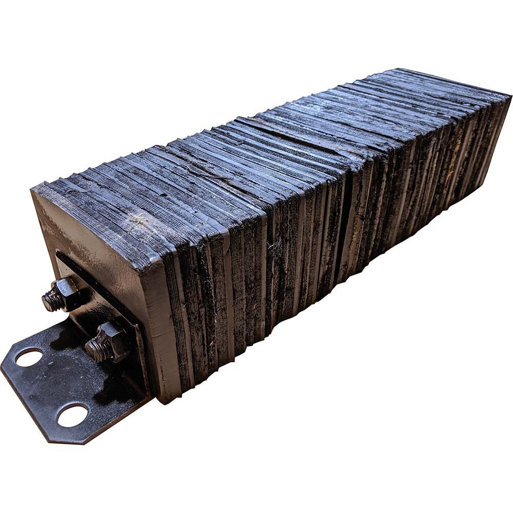 VALUE COLLECTION Value Collection 624-4 Rubber Dock Bumper 24x6x4 in