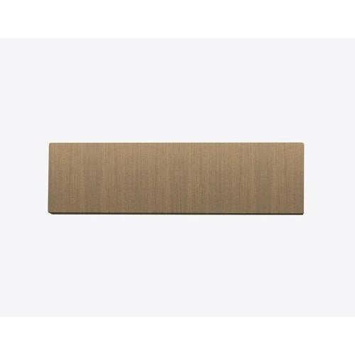 DOORBIRD Doorbird 423870901 Blank Name Plate Burnished Brass