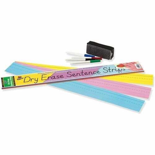 PACON Pacon PAC5186 Dry-erase Sentence Strips 30 Pack