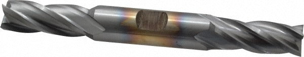 CLEVELAND CONTROLS Cleveland C33126 Square End Mill 9/16 in 4 Flute Hss Ticn