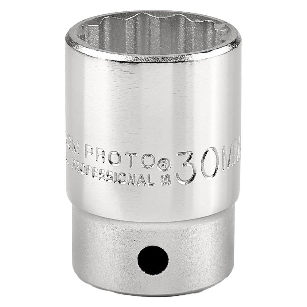 PROTO Proto J5530M 30mm 12-point 3/4 Drive Hand Socket