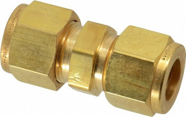 PARKER Parker 8-8 Hbz-b Brass Compression Tube Union 2200 Psi