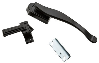 NATIONAL HARDWARE National Mfg N100-034 Lift Lever Door Latch Black