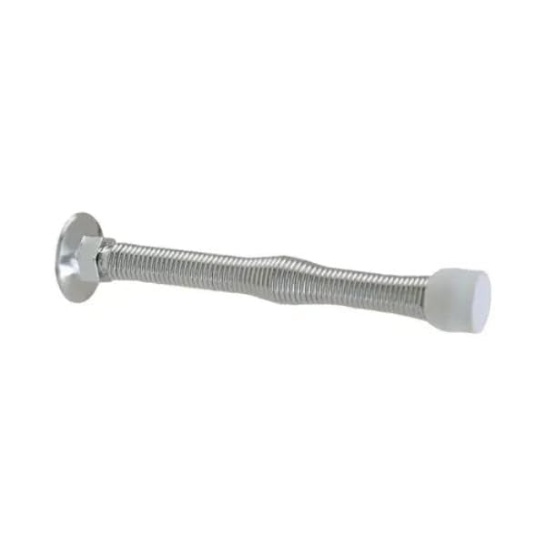 PAMEX Pamex DD02-30PB Spring Door Stop 3 Inches Bright Brass