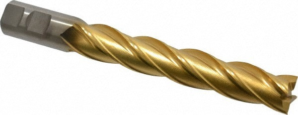 CLEVELAND CONTROLS Cleveland C33451 Square End Mill 7/8 in 4 Flute Hss Tin