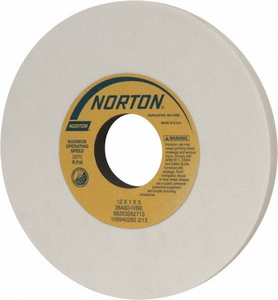 NORTON Norton 66253262713 Surface Grinding Wheel 60 Grit 12 in