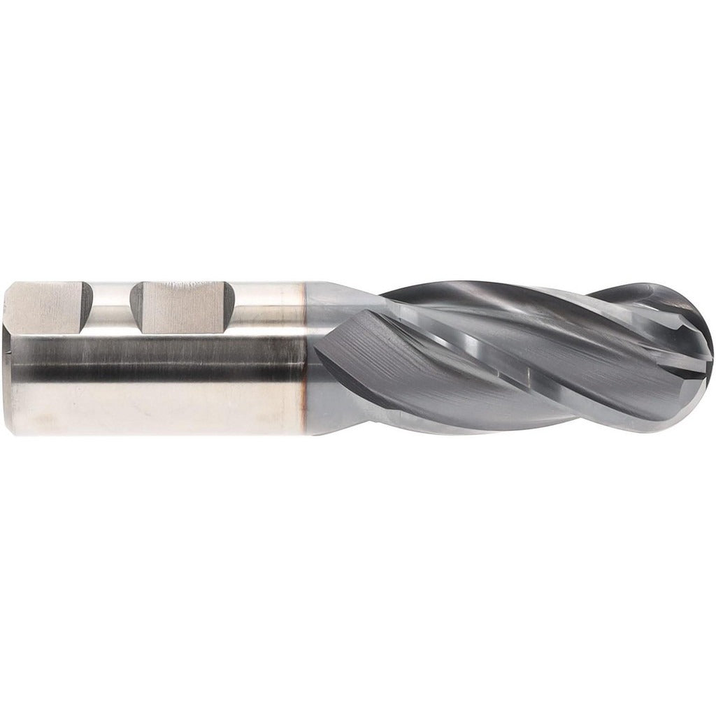 HERTEL Hertel E7020064 Ball End Mill 1 in 4 Flute Cobalt Ticn