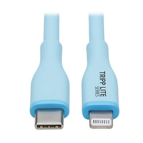 TRIPP LITE Tripp Lite M102AB-003-S-LB Usb-c Lightning Cable Mfi 3ft