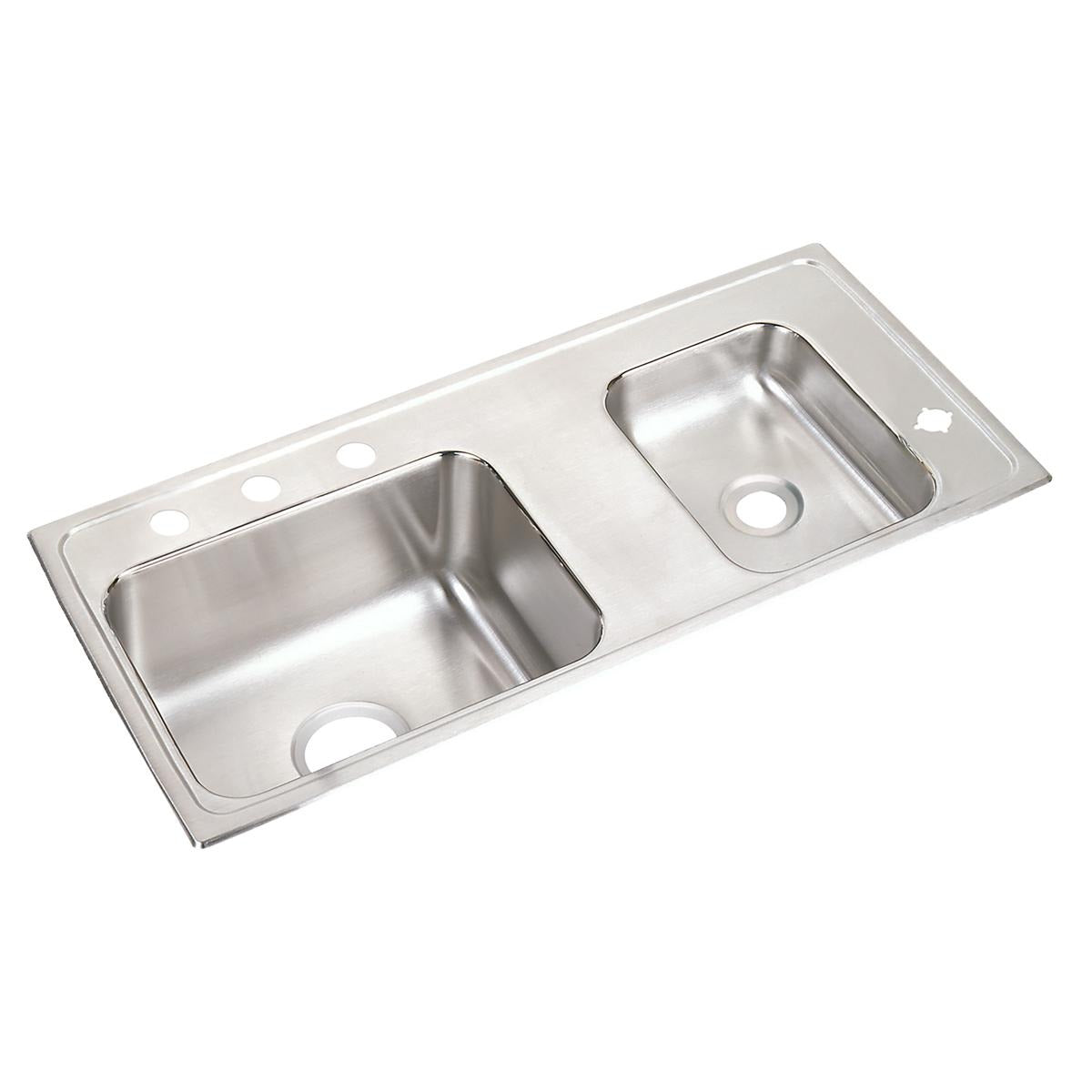 BSC PREFERRED Bsc Preferred DRKAD371740R4 Double Bowl Drop-in Sink Ada